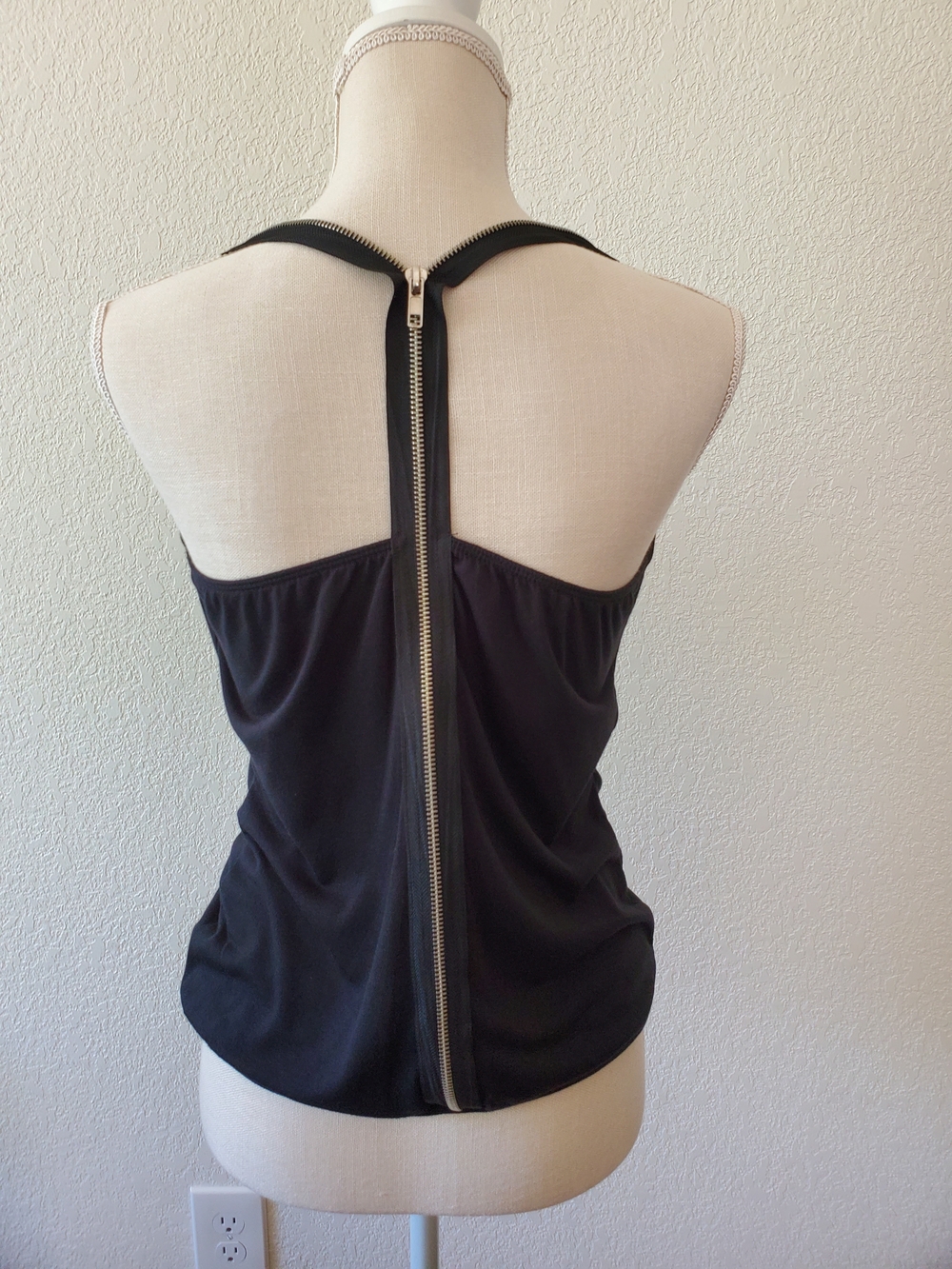 Black Cowl Neck Women’s Tank Top